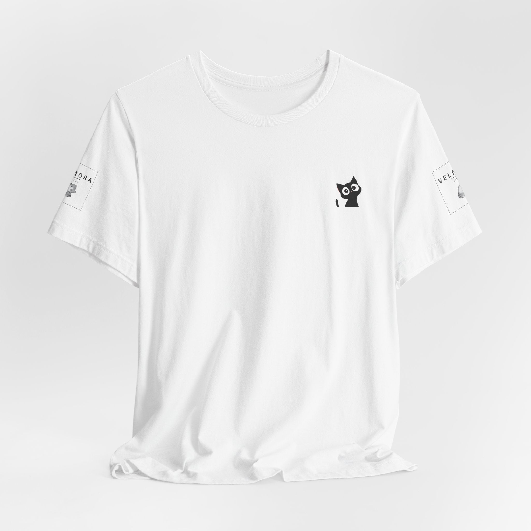 Cute Cat Minimal Tee