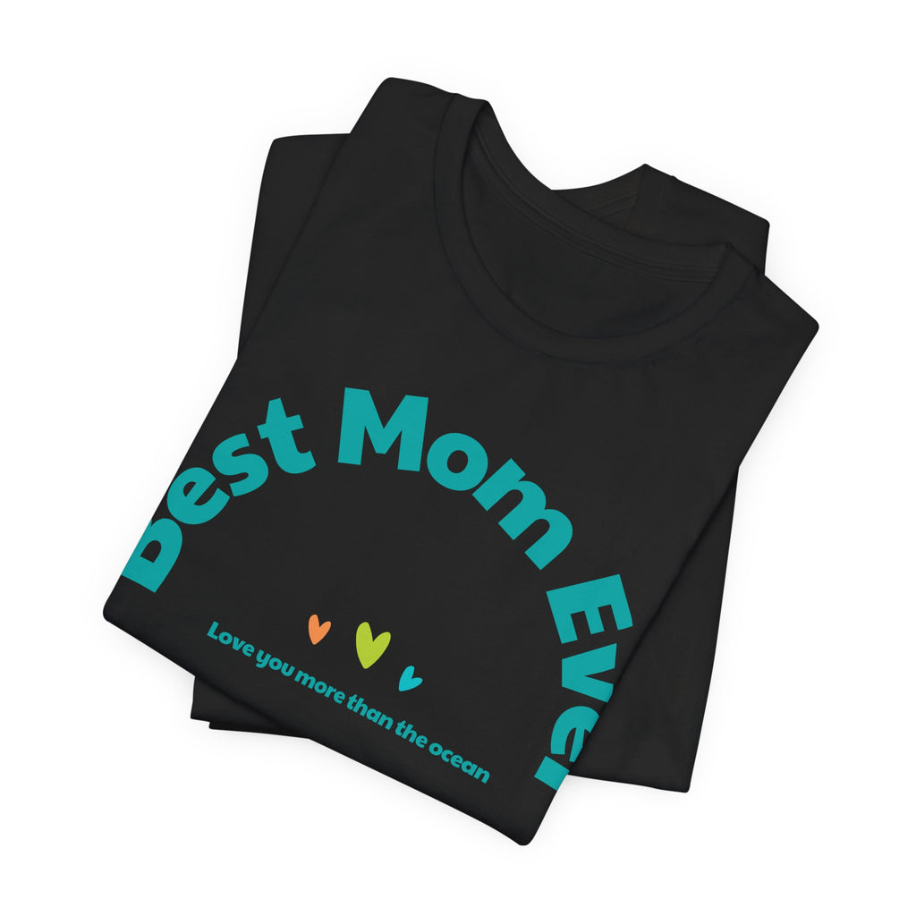 Best Mom Ever Whale Graphic Tee